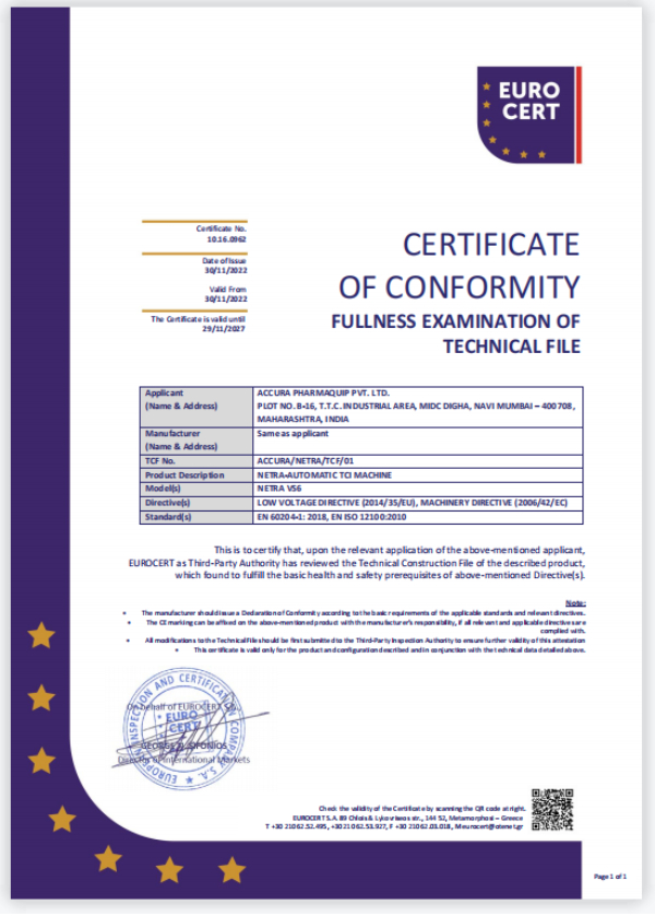 Euro Certificate