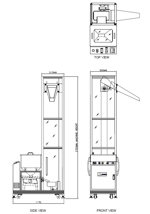 tablet and capsule elevator standard